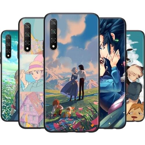 Silicone Cover Howls Howls Moving Castle For Huawei Y9S Y6S Y8S Y8P Y9A Y7A Y7P Y5P Y7 Y6 Y5 Pro Prime 2019 2018 Phone Case