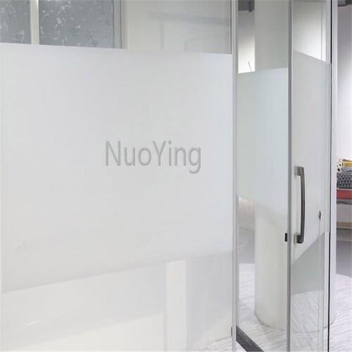 Thermal Control Anti-ultraviolet Privacy Window Film, Frosted Decorative Glass Door Film, Static Window Decoration Self-adhesive