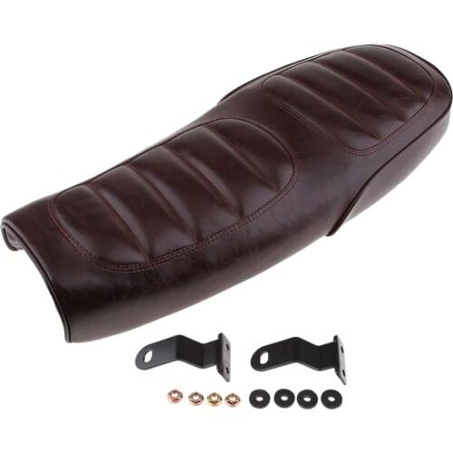 Motorcycle Hump Universal Seat Cafe Racer Vintage Saddle - Motors Seating Accessories