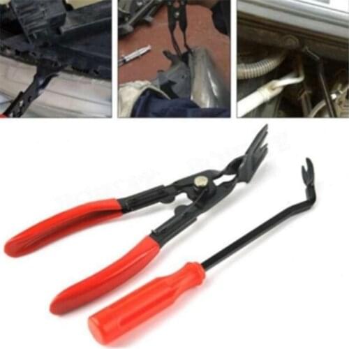 Universal Car Headlight Modified Pliers 6 Inch Screwdriver Sets Demolition Plastic Rivet Snap-On Detachment Lining Pliers