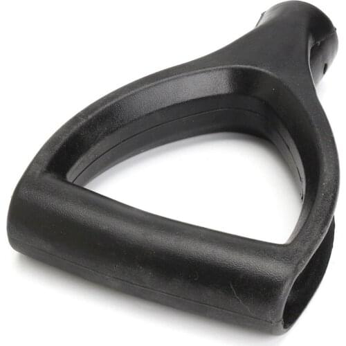 High Quality Black Plastic Replacement Snow Shovel D Grip Spade Top Handle Fork Shaft Plastic Handle Garden Supplies