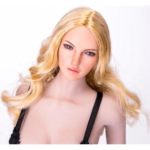 1/6 SUPER DUCK European and American beauty head sculpture for 12 inch action figure