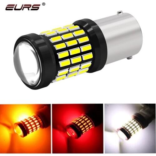 1pcs 1156 BA15S P21W 1157 P21/5W BAY15D BAU15S LED Car Tail Bulb Brake Lights Reverse Lamp 4014 Led Daytime Running Signal Light