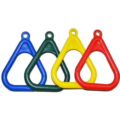1 PCS children outdoor playground indoor handshake climbing accessories childrens swing injection ring colour random