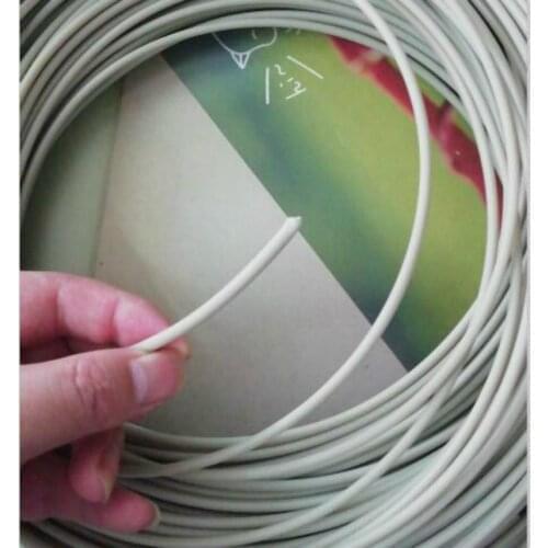 10M gray white 4mm Round PP Plastic Welding Rods