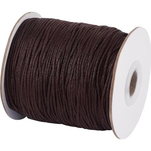 140yards/roll 1.5mm Round Nylon Thread Chinese Knotting Cords Beading Braided String Thread Line for DIY Jewelry Bracelet Making