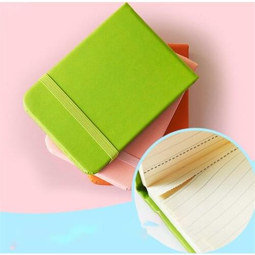 96 Sheets A7 Mini Pocket Book Cute Portable Hand Ledger Notebook Kawaii School Supplies Stationery Weekly Daily Planner