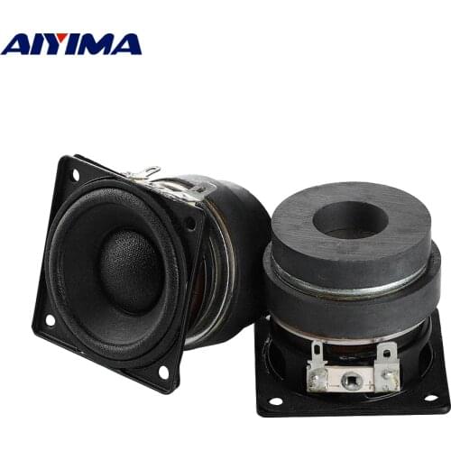 AIYIMA 2Pcs 2 Inch Full-range Mid-tweeter Speaker 8 Ohm 8W Sound Speaker Home Theater Audio Loudspeaker For Harman Kardon