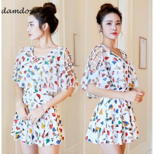 Bikini 2019 Swimwear Women Two Piece Swimsuit Beach Dress Women Summer Clothes Biquini Bodysuit Cove ups Swim Women Dress