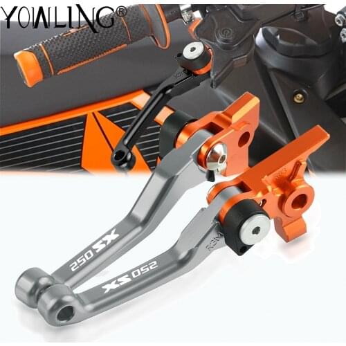 For 250SX 250 SX 2006 2007 2008 2009 2010 2011 2012 2013 Motorcycle Accessories CNC Dirt Bike Handle Folding Brake Clutch Lever