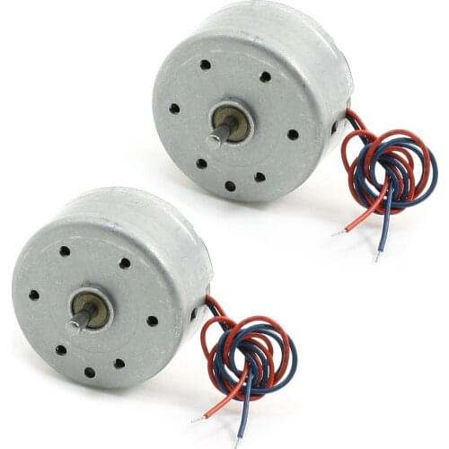 Brand New 2PCS RC300 6000RPM DC 1.5-9V Micro Motor for CD DVD Player