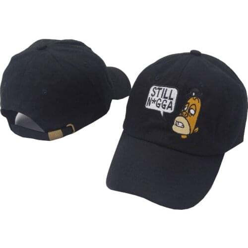 Newest Design Gray STILL N*GGA Dad Hat Burlesque Strapback Baseball Cap 100% Cotton No Structure Adjustable Men Women Snapback