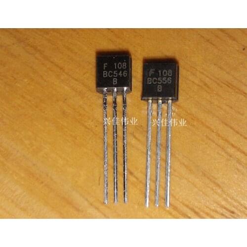 Xinyuan 100PCS/LOT BC546 TO-92 BC546B TO92 546B new triode transistor