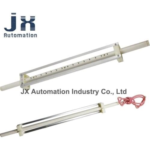 Effective Length 30cm Industrial Static Elimination Rod Static Rack with High-voltage Line & 2pcs Round Hole Type Fasteners