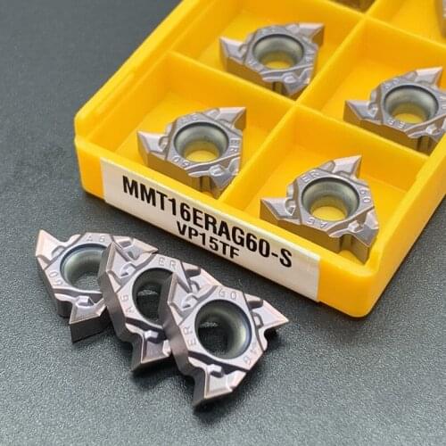 MMT16IR MMT16ER AG60-S VP15TF/UE6020 thread turning tool Cutting Tool CNC carbide inserts High quality