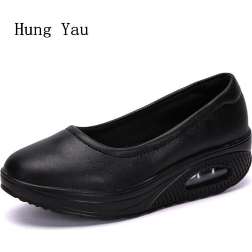 Women Shoes Flats Fashion Casual Shoes Woman Shallow Platform Slip On Beautiful Breathable Good Quality Walking Loafers