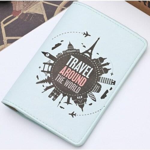Zoukane New Cover Travel Passport Cover Card Case Women Men Travel Credit Card Holder Travel ID&Document Passport Holder CH02E