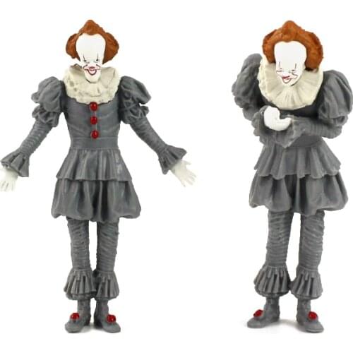 2pcs/Lot 8cm Movie Figure Toys Clown Model Dolls Gifts for Halloween Playing House