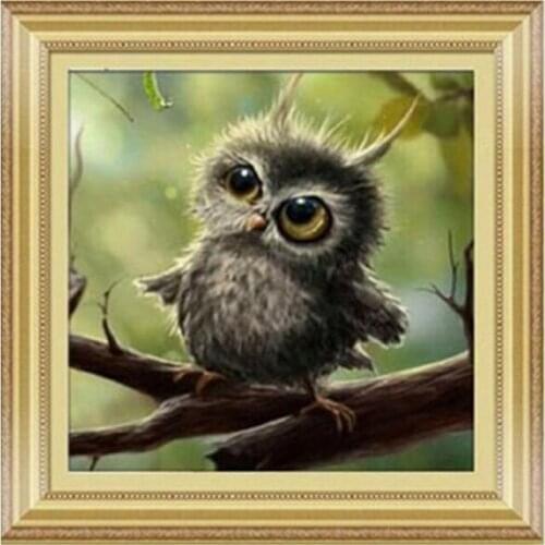 5D DIY New Animals Owl Diamond Embroidery Diamond Painting Cross Stitch Picture Of Rhinestone Full Square Diamond Mosaic Kits