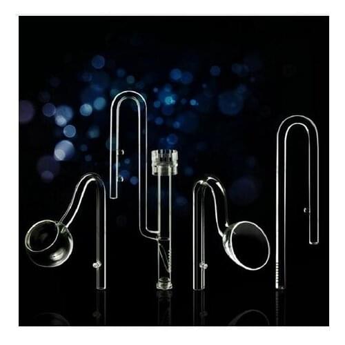 Aquarium ADA style 13/17mm Glass Lily Pipe Inflow Outflow Fish Tank canister filter Water plant inlet outlet hose tube set