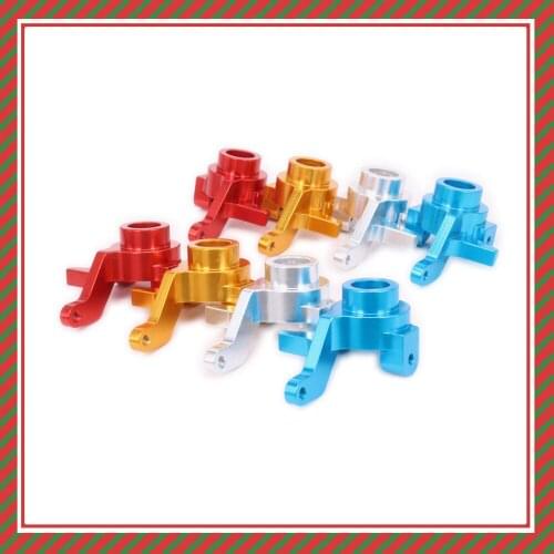 2PCS Aluminum Steering Hub Carrier Knuckle Arm For Rc Toy Model Car 1/10 Himoto Big Foot E10Mtl E10Mt E10Bp 33001 Hopup Parts