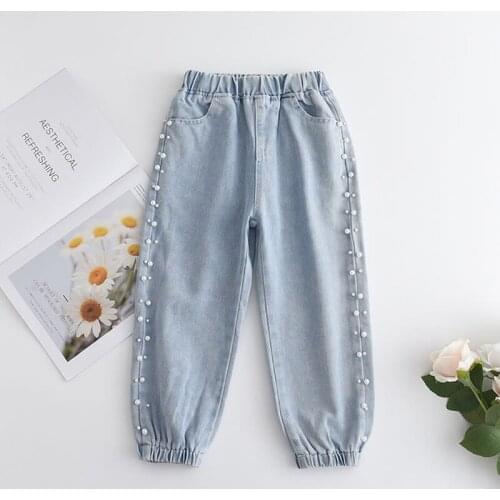 Bear Leader Black Jeans For Girls