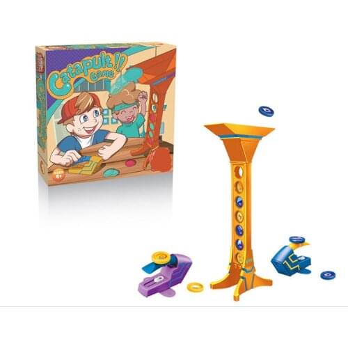 Free Shipping Desktop Game Catapult Game Dual Players Boy Girl Birthday Gift Children Toy Game Play Set 2020