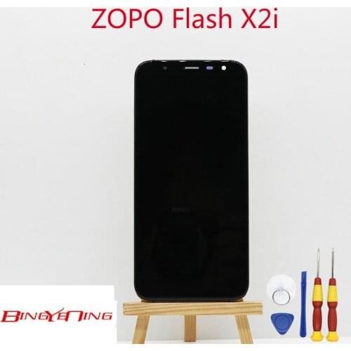 BingYeNing New Original For ZOPO Flash X2i Touch Screen + LCD Display+Frame Assembly Replacement 6.0 inch