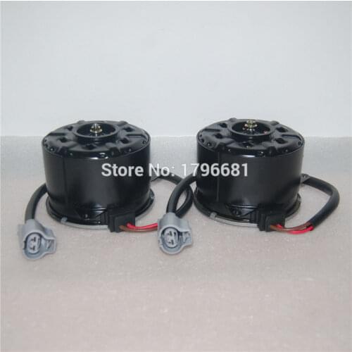 CAPQX 2PCS Auto A/C Condenser Fan Motor,MOTOR, COOLING FAN OEM#168000-4810/16363-75030 /16363-20390 For Hiace 2005-2015