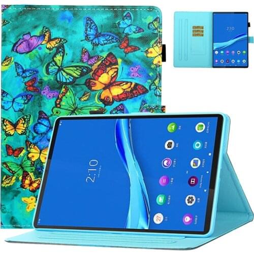 Cute pattern printing Case For Lenovo Tab M10 FHD Plus M10plus TB-X606F TB-X606X 10.3'' flip stand magnetic cover