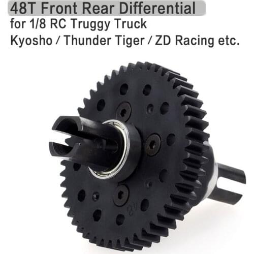 48T M1 Front Rear Differential for 1/8 RC Car Buggy Truck Truggy SCT DF- Models 6684 ZD Racing 8474 Differential Kyosho Thunder