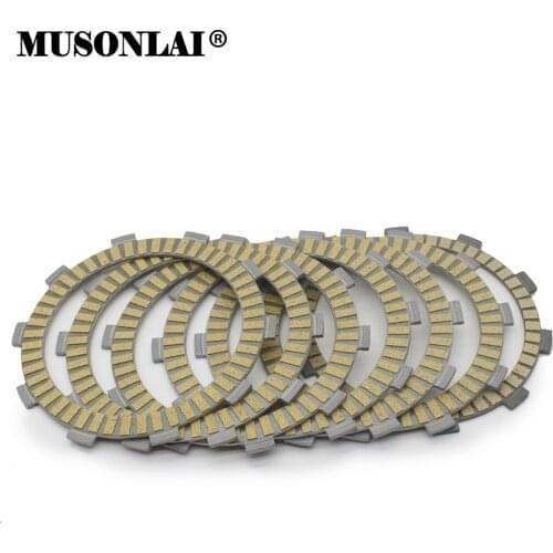 Motorcycle Clutch Friction Plates Disc For Honda XLV600 Transalp CB650F CB400SS XR400 VT600C VT600CD VT600CD2 Shadow VLX Deluxe