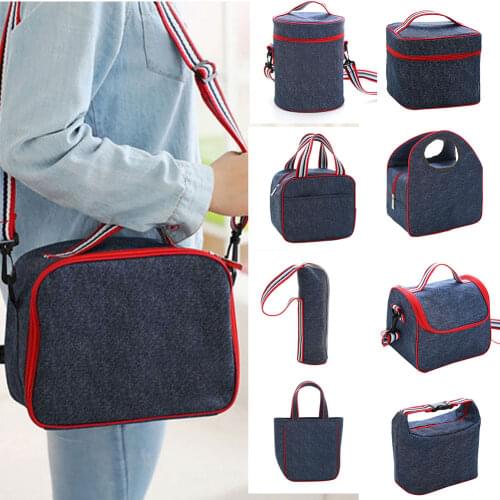 Insulated Lunch Bag Reusable Tote Waterproof Portable Large Capacity Lunch Storage Bag женские сумки 2021 года bolsa almuerzo