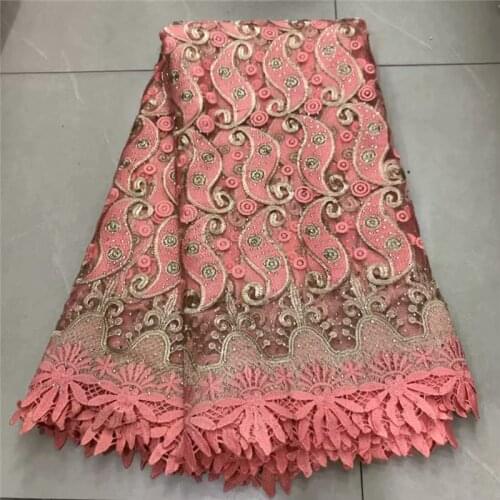 New Arrival African Laces Fabric 2019 High Quality Tulle Laces Fabrics Embroidery Laces With Stones For Wedding Dresses df66-186