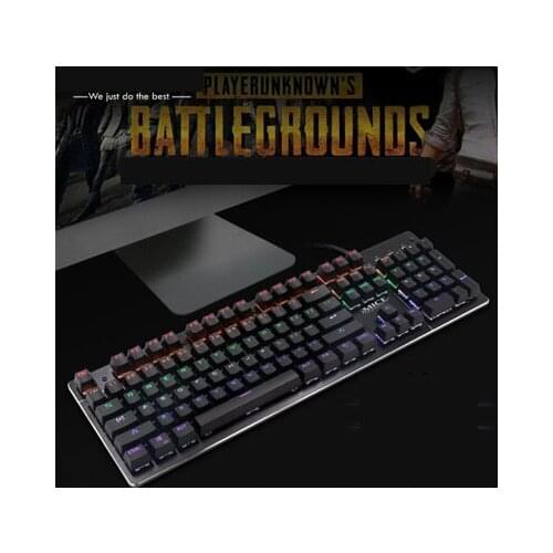 Mechanical Keyboard 87 And 104 Keys Blue Switch Gaming Keyboards for Tablet Desktop