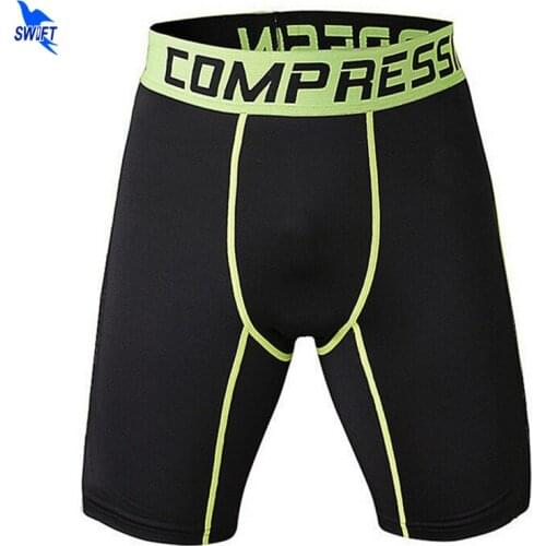 Men Gym Clothing Male Compression Tights Quick-drying Shorts Running Basketball Riding Jogging Fitness Leggings Short Pants