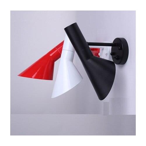 Simple Modern Wall Sconce Iron Adjust LED Wall Light Fixtures Balcony Bedside Wall Lamps Home Indoor Lighting