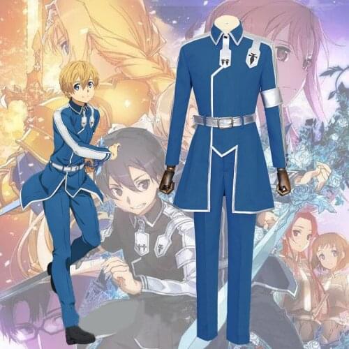 SAO Sword Art Online Alicization Cosplay Eugeo Costumes Custom Made