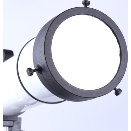 Solar Filter Bard Adjustable 60-90mm Telescope Solar Baader Filter Cover For 80EQ 70AZ 70EQ 90EQ 90AZ 60AZ With Box