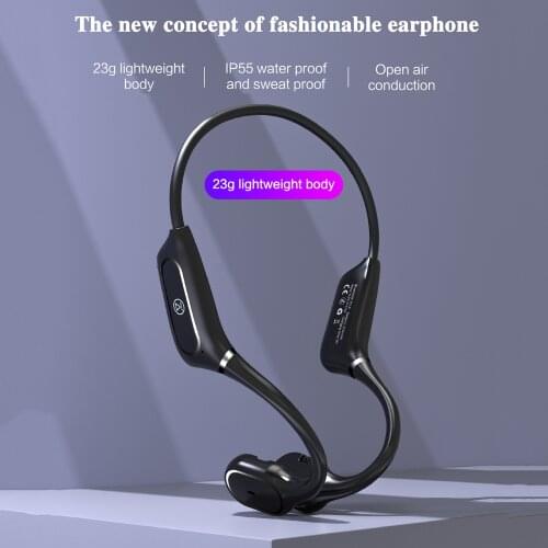 H11 Sports Headphones New Concept Wireless Bluetooth Bone Conduction Sensing Air Conduction Sports Outdoor Headset