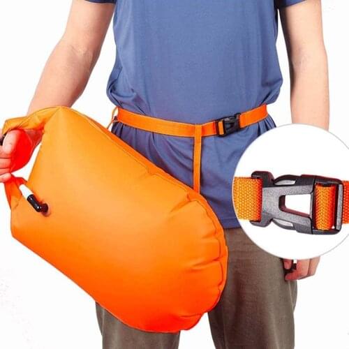 Water Swim Buoy Ultralight Safety Float Swiming Bag for Swimmers Triathletes Snorkelers Surfers