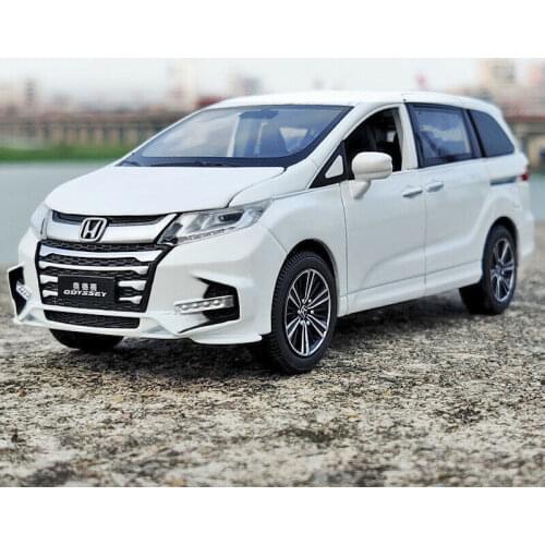 1/32 Jackiekim For Honda Odyssey MPV Diecast Model Car Toys kids Boys girls Gifts Pull back Sound light