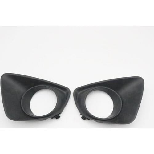 1 Pcs Car Front Bumper Fog Light Lamp Hoods Housing Cover for Mazda 2 Demio Hatchback 3 Door