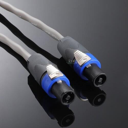 1Pcs fever professional speaker custom cable four-core audio plug NL4FX CANARE 2S9F7F11F performance