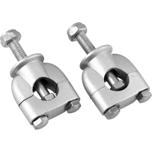 2Pieces Universal Motorcycle Handlebar Risers Mount Clamps 7/8" Motocycle