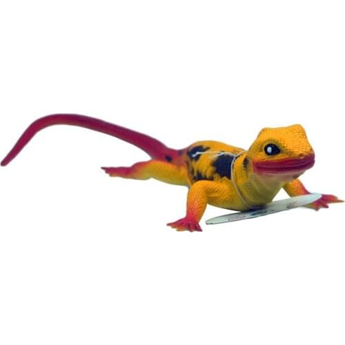 37cm Simulation Lizard PVC Squeaky Animal Model Kids Bedtime Educational Toy