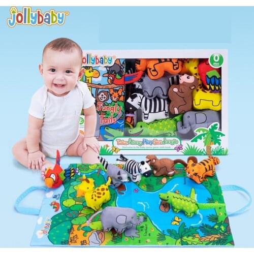 3D Soft Cloth Baby Books Game Blanket Animals Dinosaur Montessori Kids Toys For Toddlers Intelligence Educational Toy Gifts