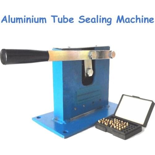 Aluminium Tube Sealing Machine Tooth Paste Tube Sealant Aluminium Moulding Sealant with Codes of Deadline Manual Sealer