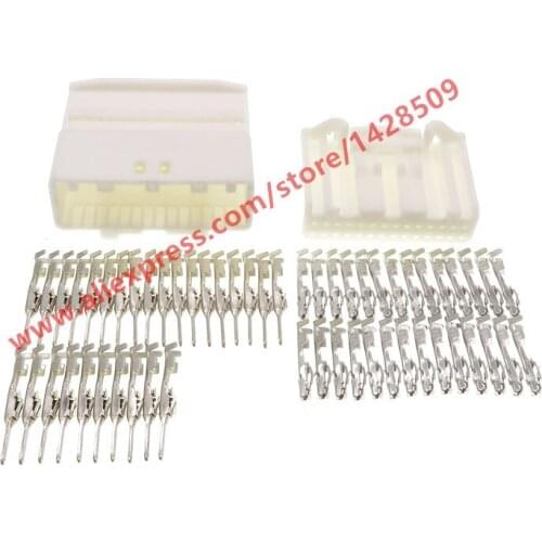 5 Sets 28 Pin/Way Female Male Automotive Connector Wiring Harness Connectors Plug Car Modification For Nissan 1565380-1