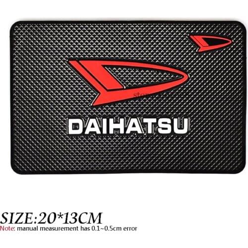 Car Non-slip Pad For Daihatsu Materia Charade Copen Terios Mira Rocky Feroza Sirion Pico YRV Phone Card Holder Auto Car Styling